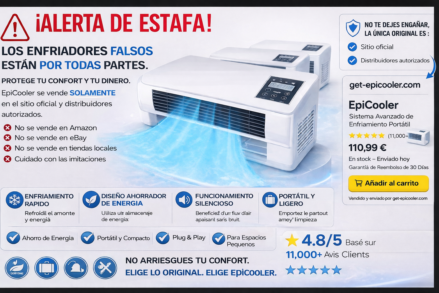 EpiCooler scam alert